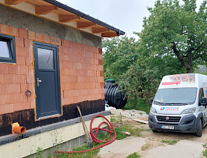 Izolace novostavby typu bungalov